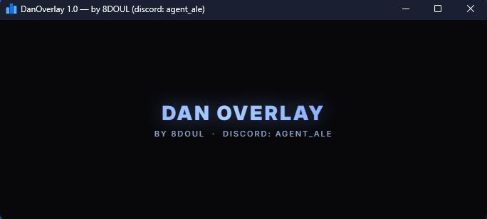 DanOverlay showing Epsilon tier with skill bars